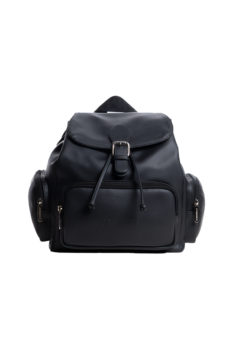 Black Flap Backpack