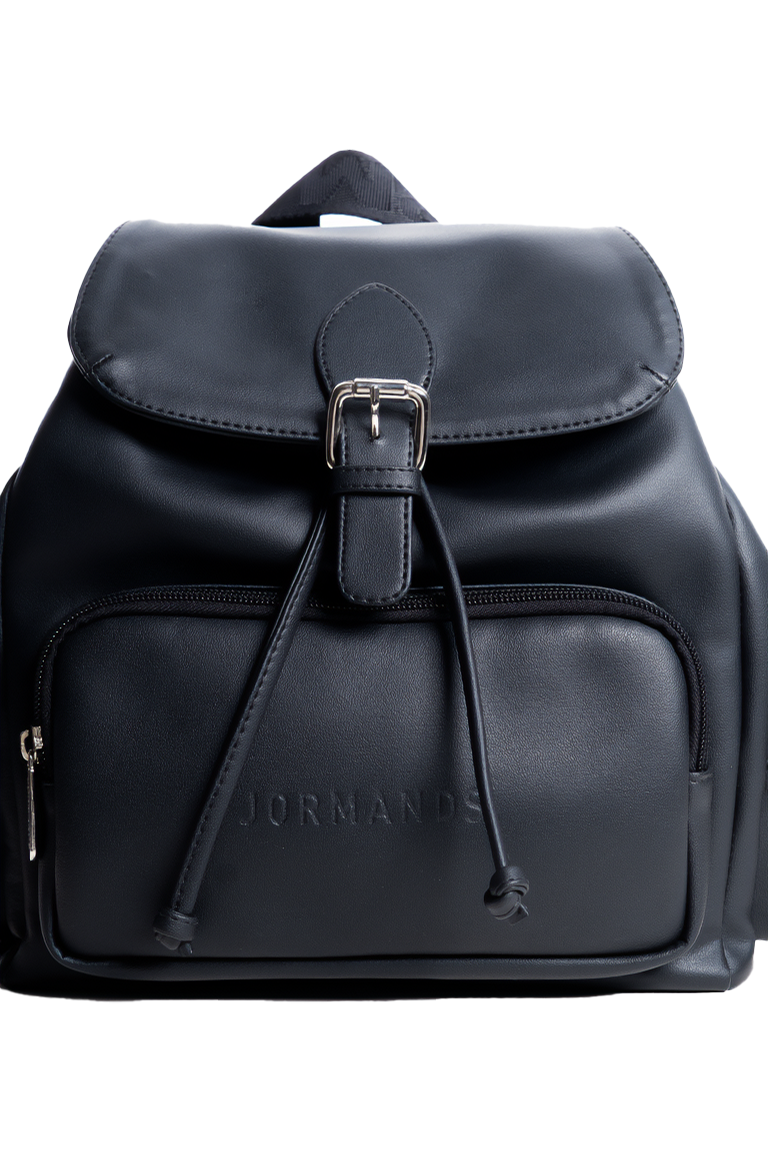 Black Flap Backpack