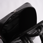Black Croco Backpack