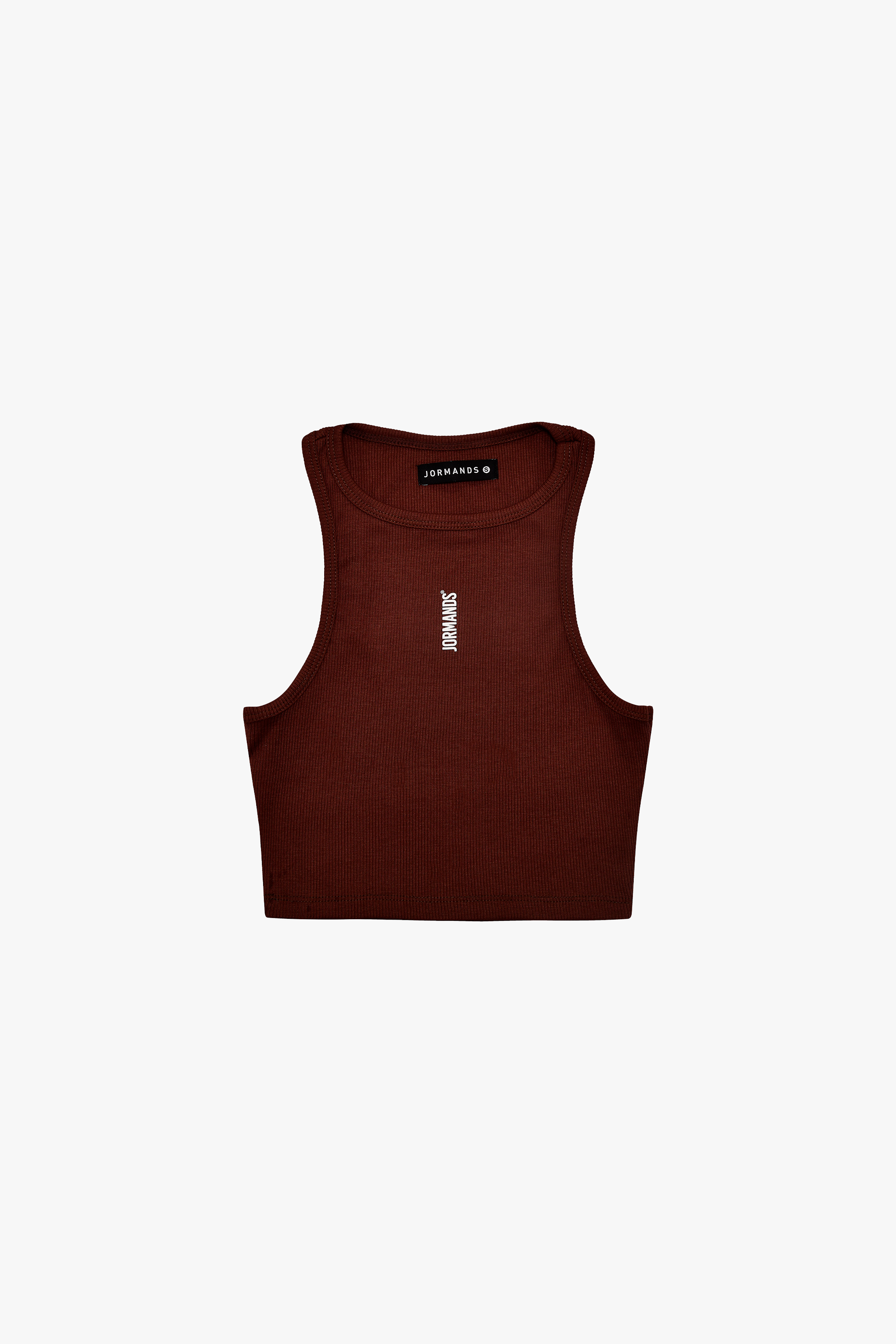 Crop Top Básico Café