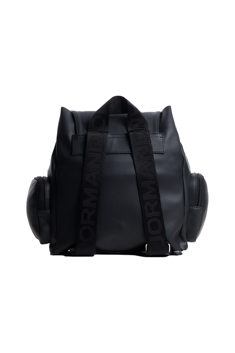 Black Flap Backpack