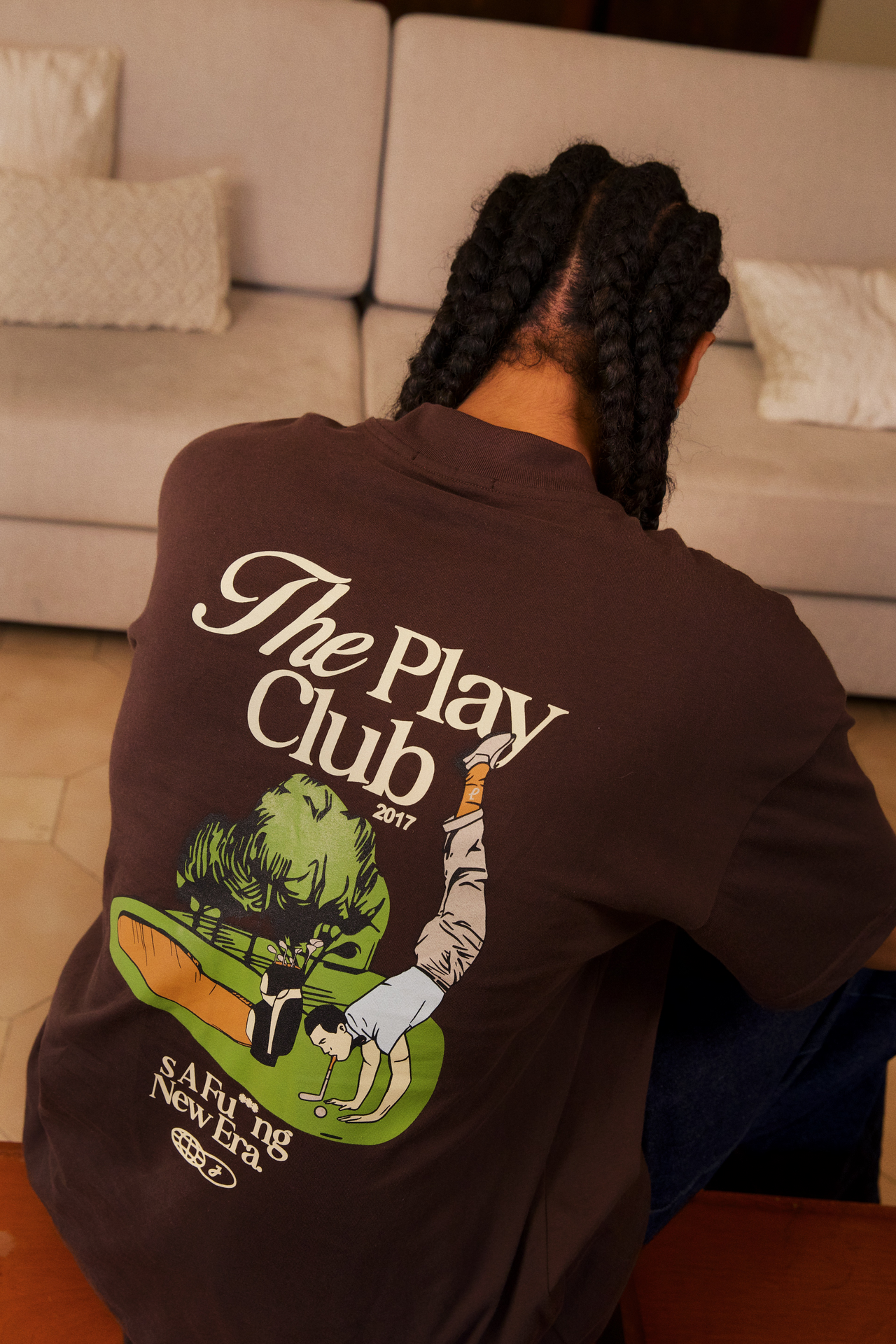 Camiseta Oversized Golf Café