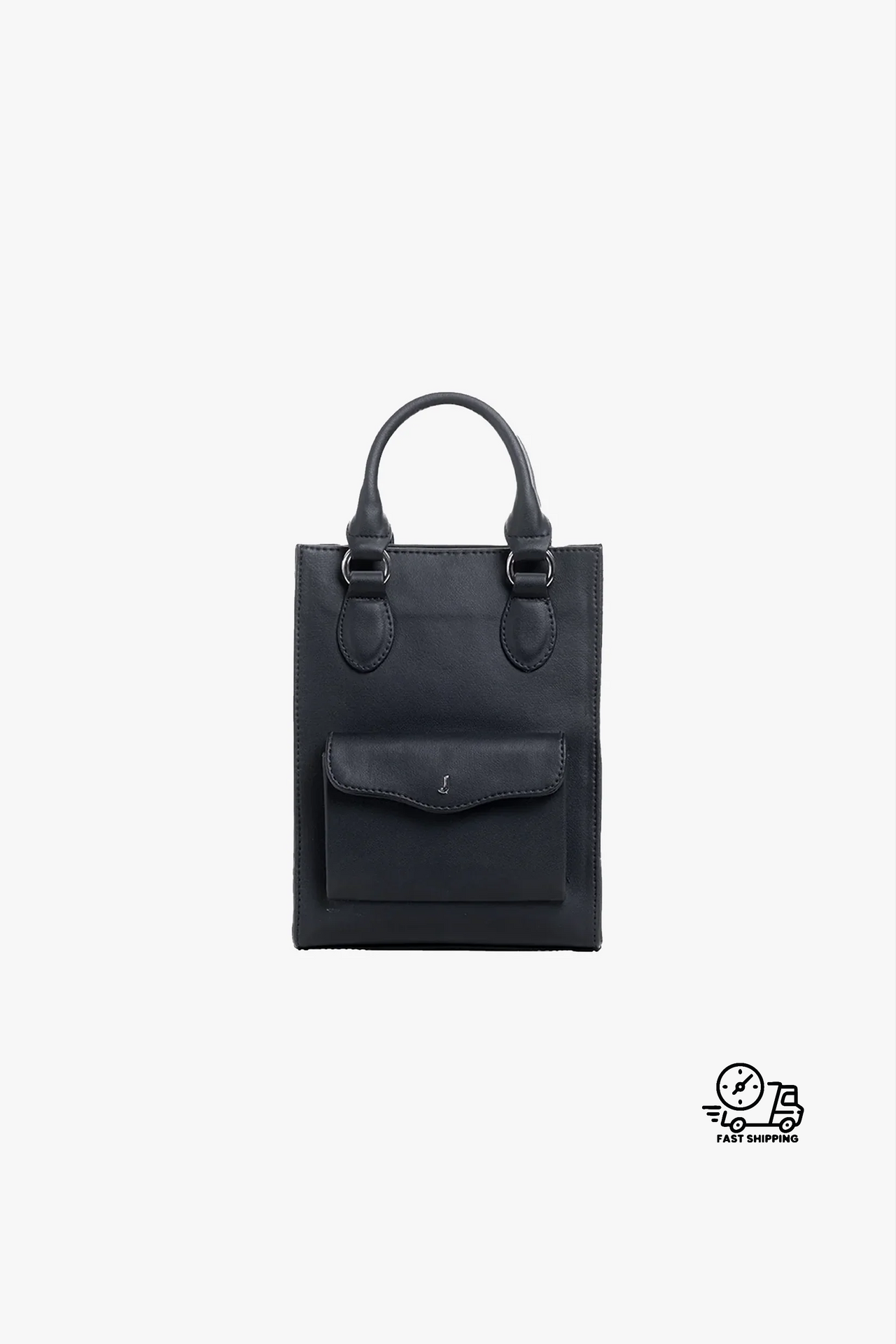 Black Mini Tote Bag
