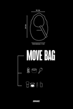 Maroon Move Bag