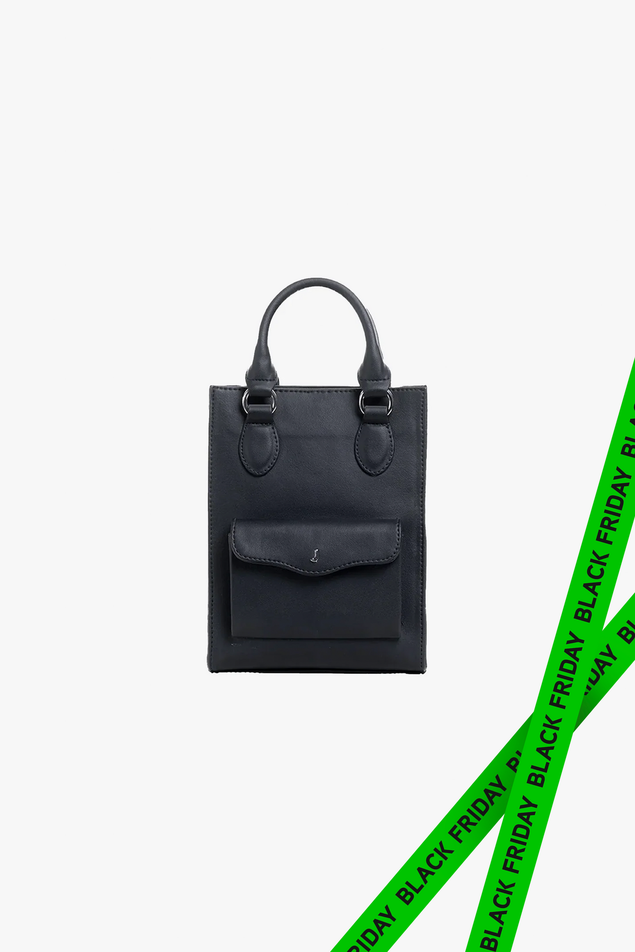 Black Mini Tote Bag