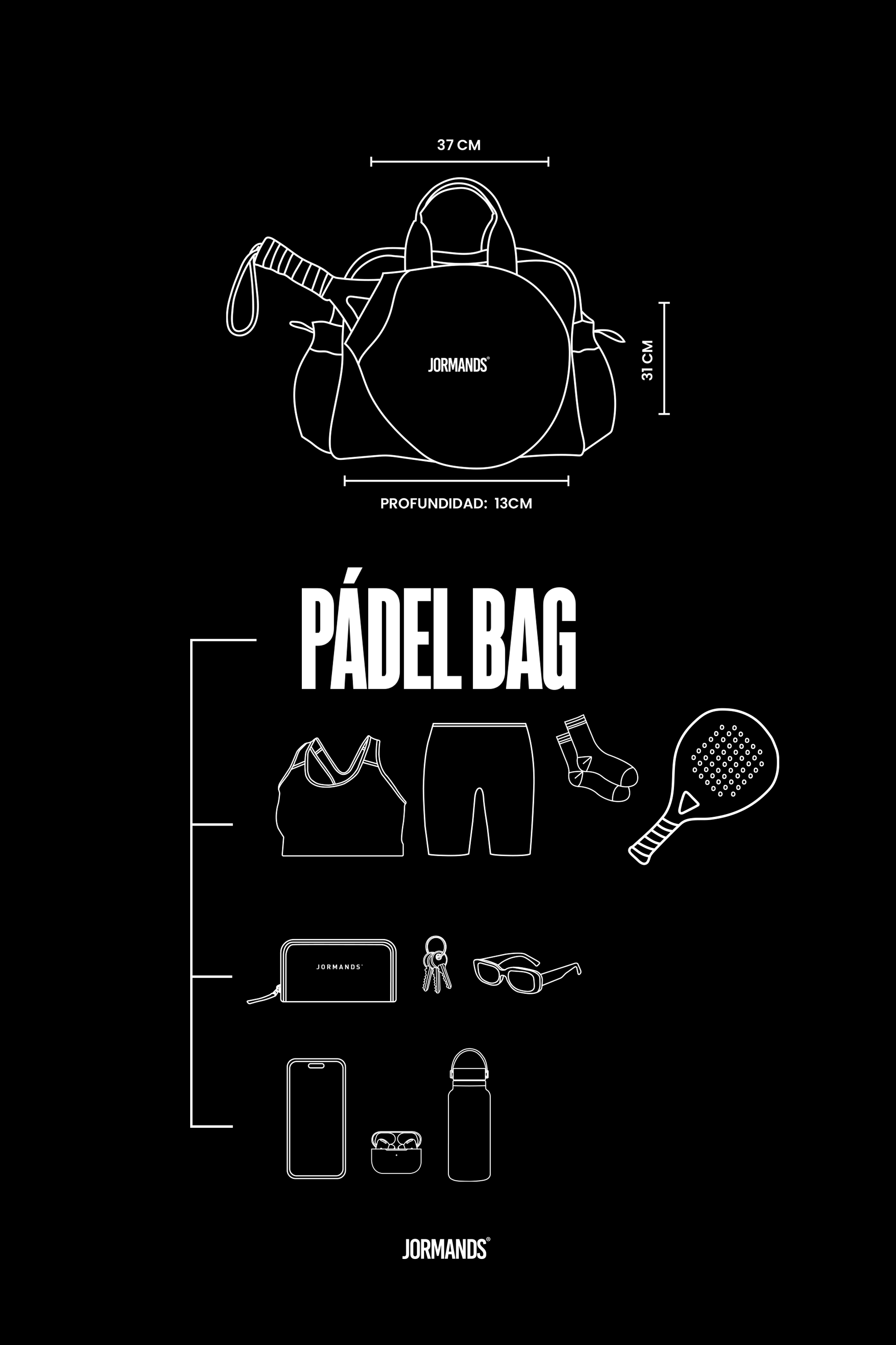 Pink Pádel Bag