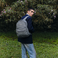 Gray Stamp Backpack