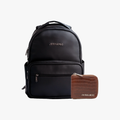 Stamp Backpack + Pocket Wallet