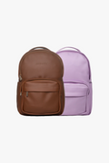 Two Backpacks (Café & Lila)