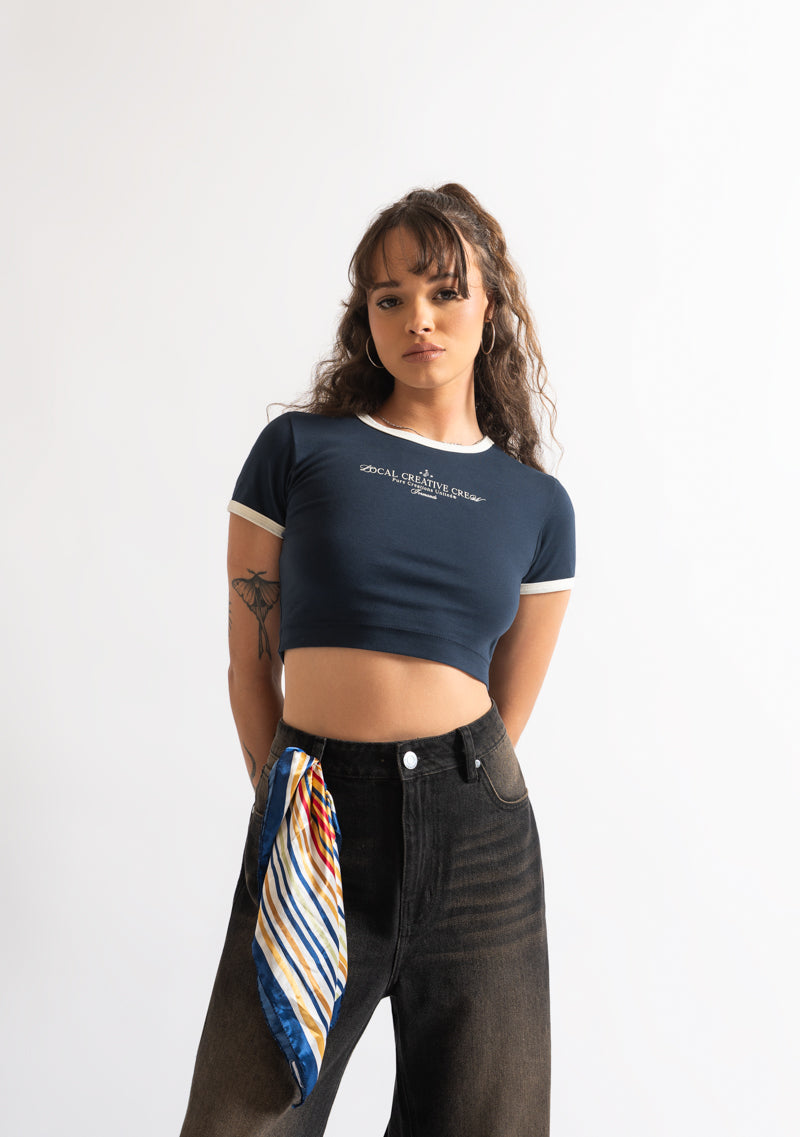 Local creative crew baby tee