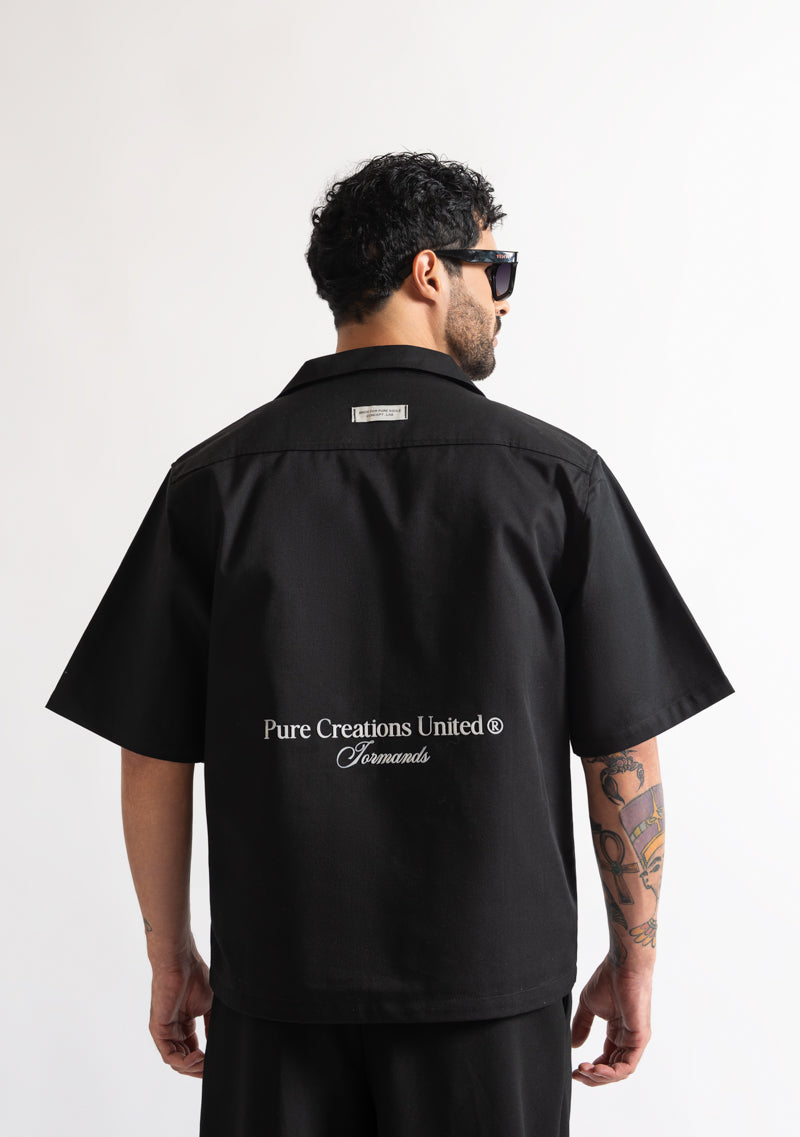 Local creative crew black shirt
