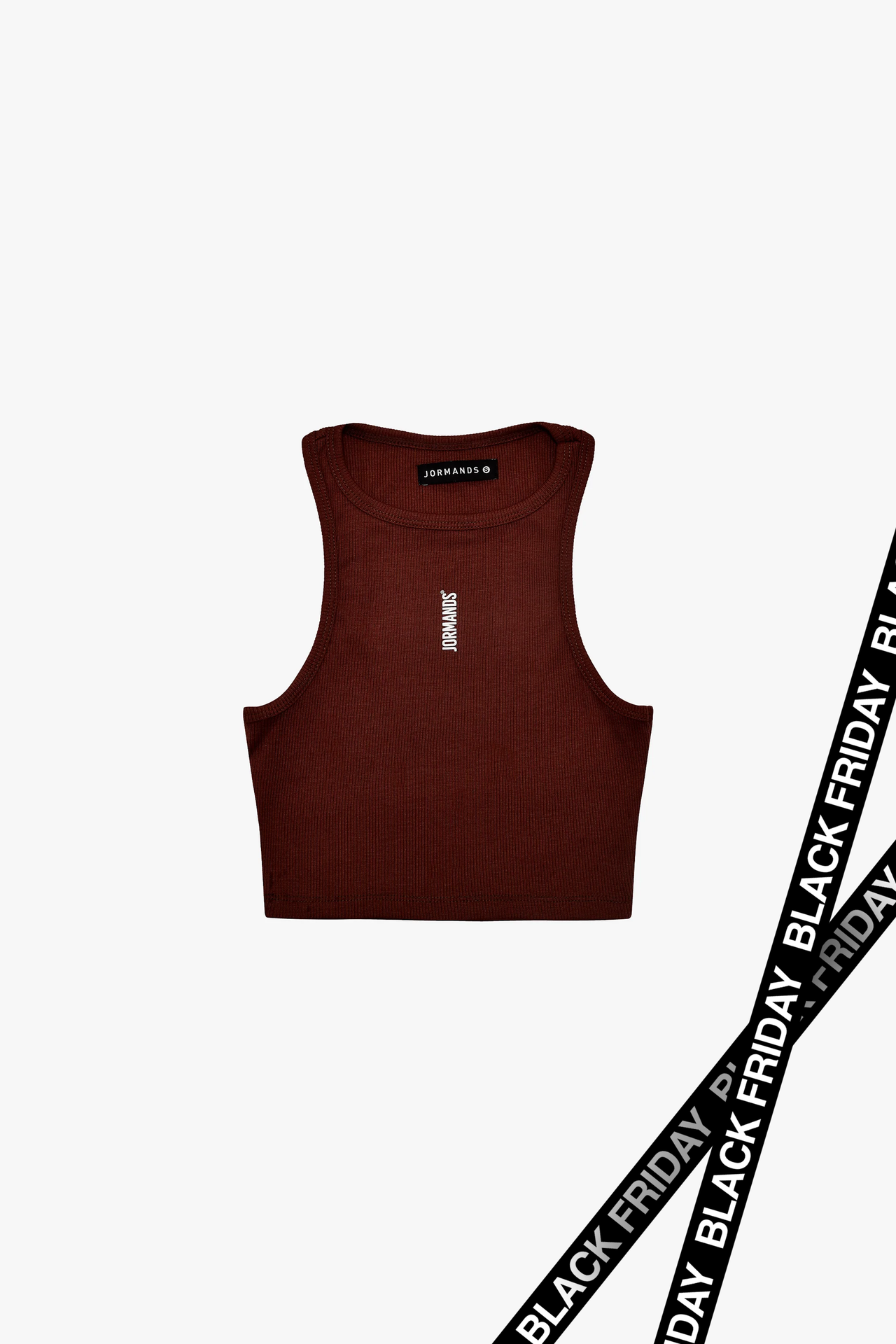 Crop Top Básico Café