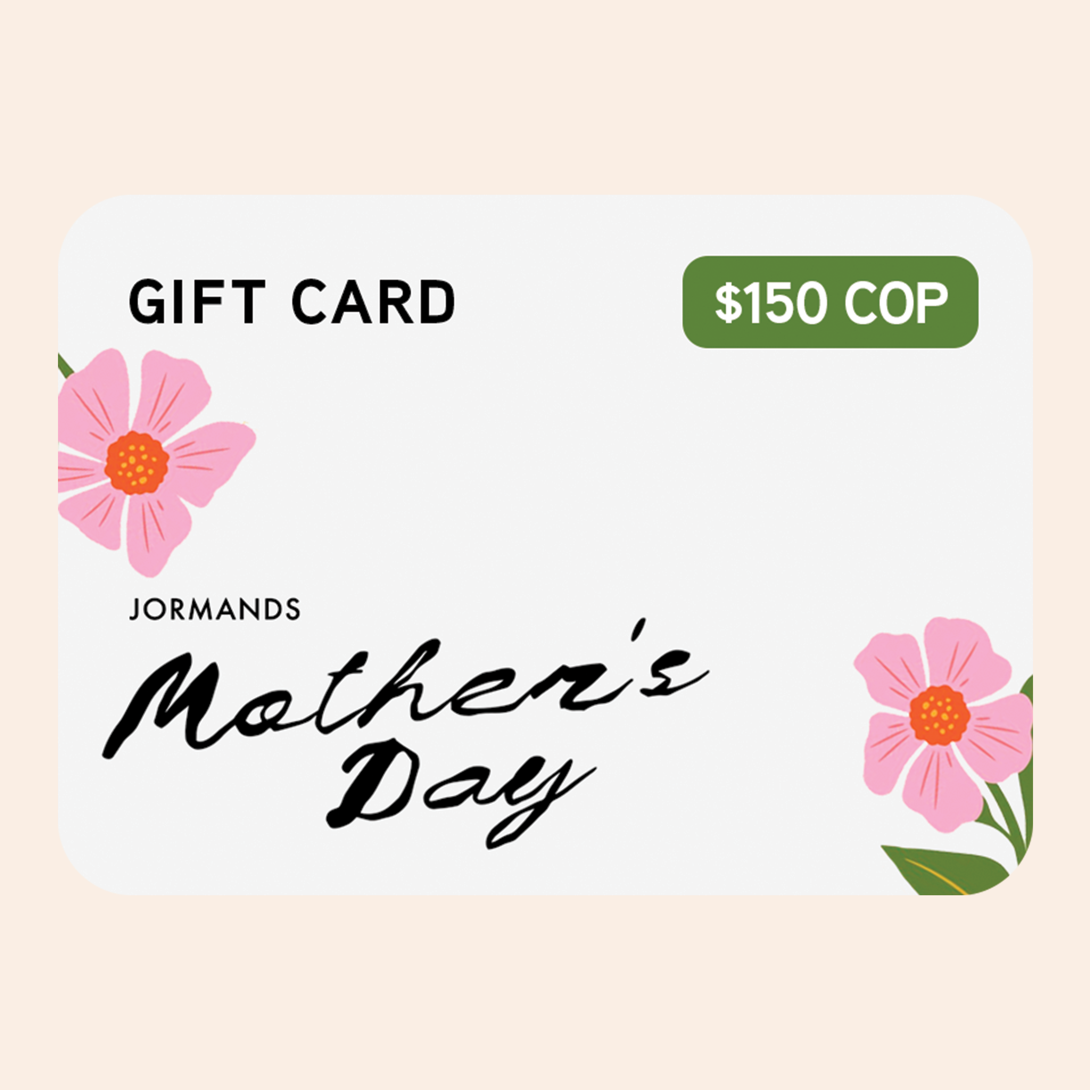 MOTHER'S GIFT CARD