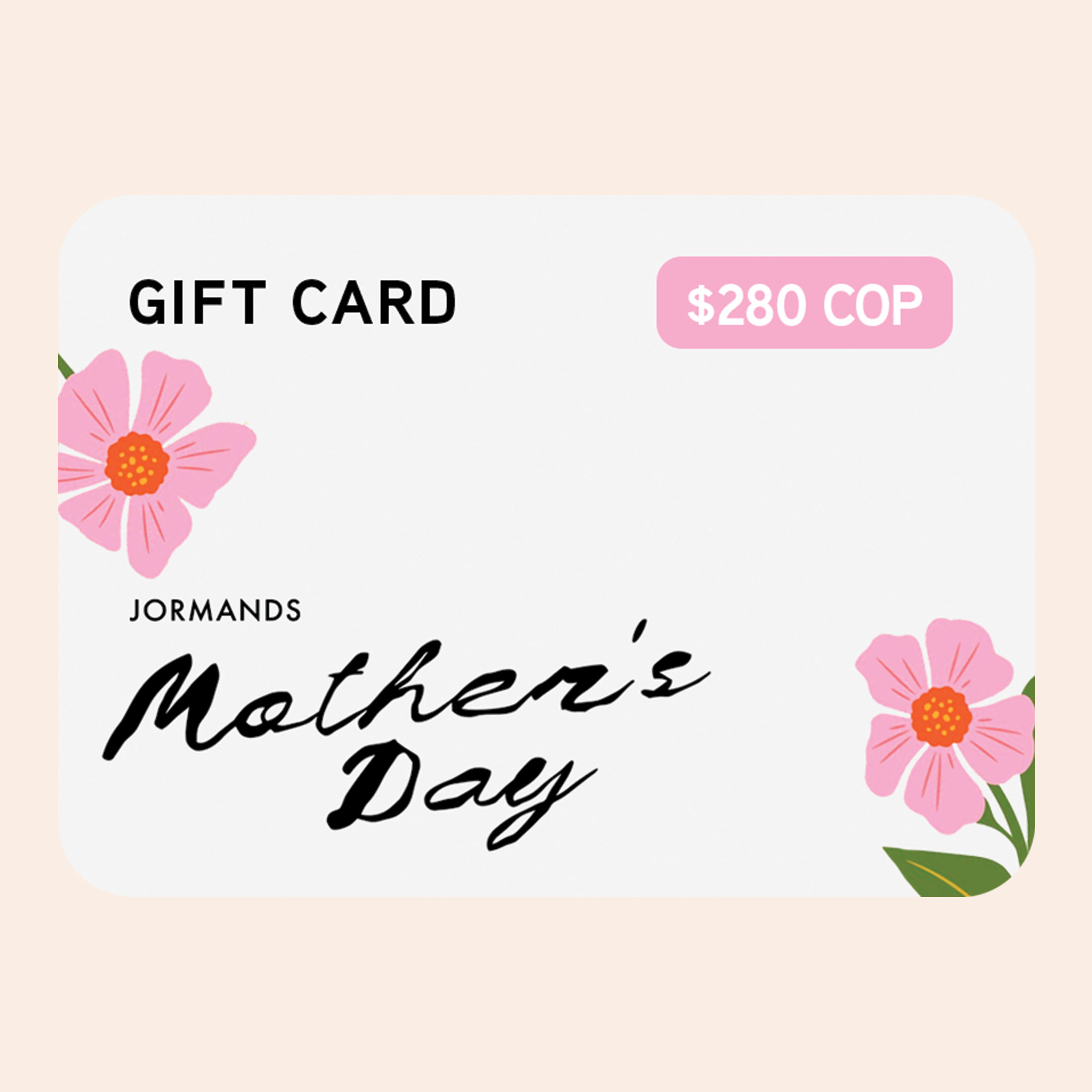 MOTHER'S GIFT CARD