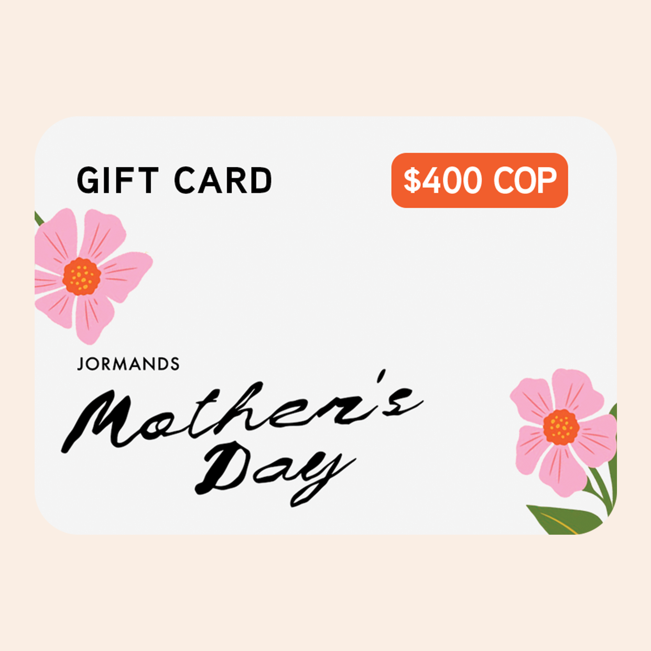 MOTHER'S GIFT CARD