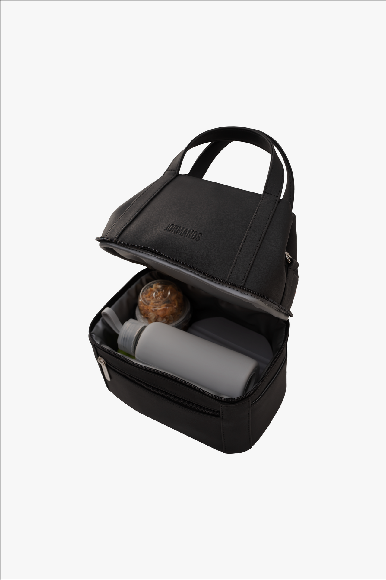 Black lunch bag