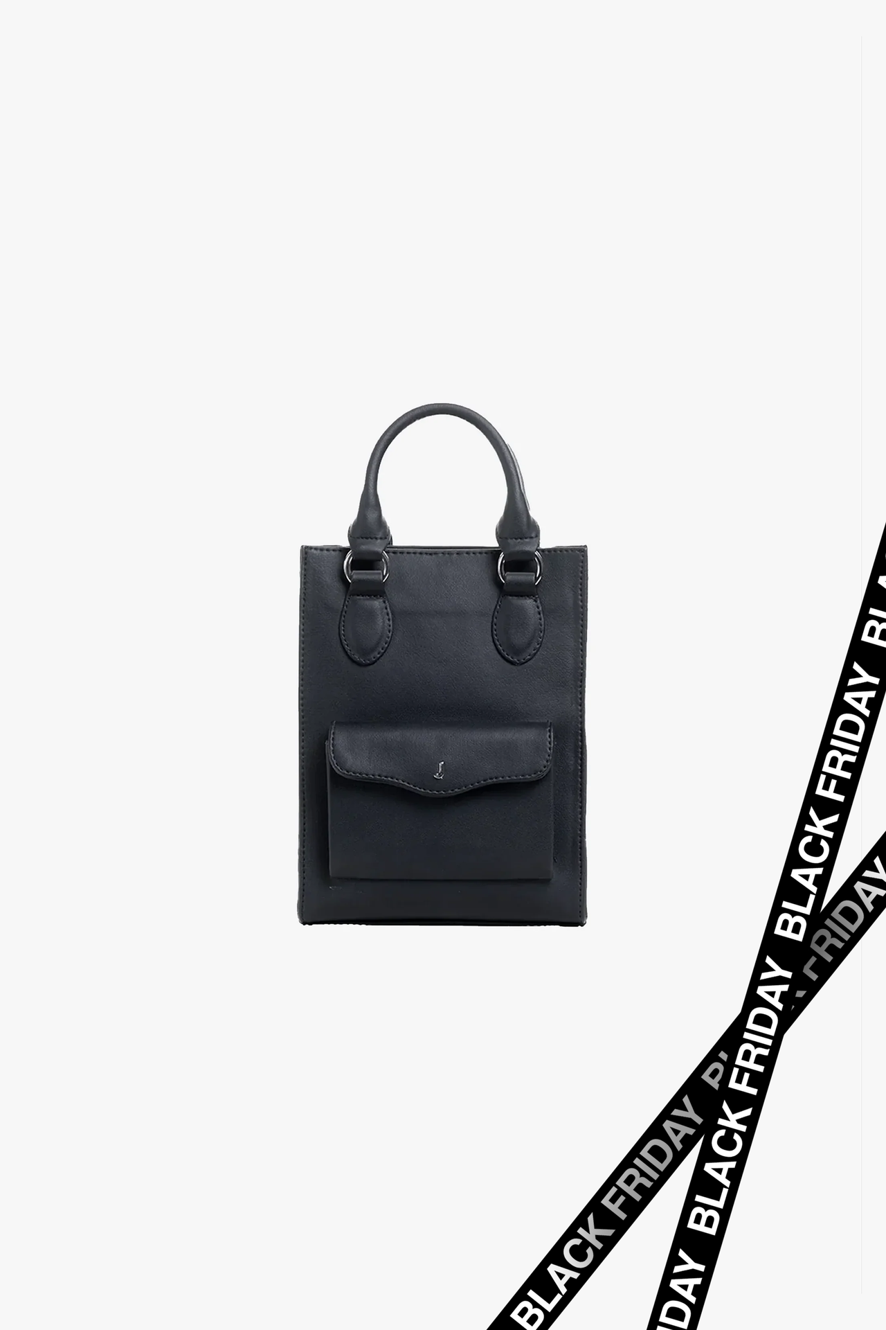 Black Mini Tote Bag