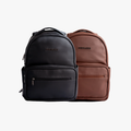 Two Stamp Backpacks (Black & Café)