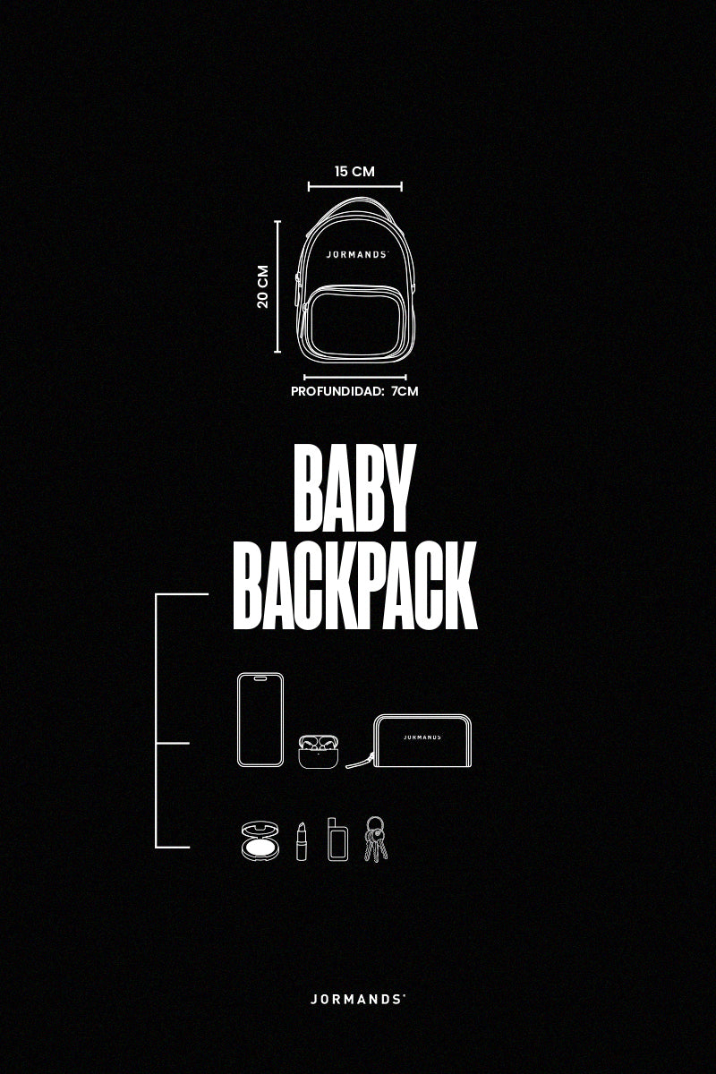 Lila baby backpack
