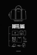 Baby Blue Duffel Bag