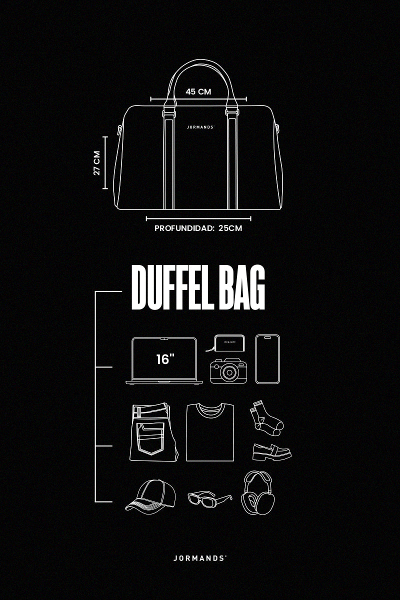 Baby Blue Duffel Bag