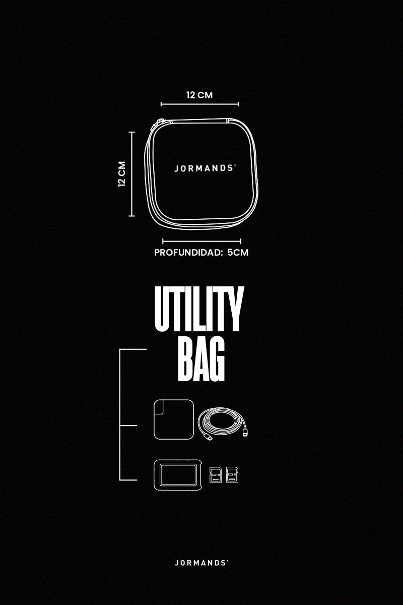 Black Utility Bag